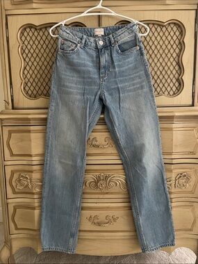 French Connection Light Wash Straight Leg Jeans